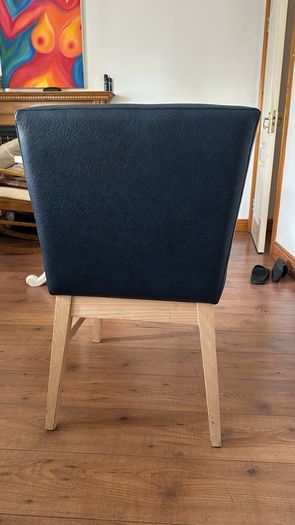 Modern Navy Blue Desk Chair