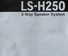 speakers Teac LS h250 ma