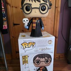 Funko Pop Harry Potter with Hedwig Massive 18" Super Sized Vinyl Figure (Boxed)