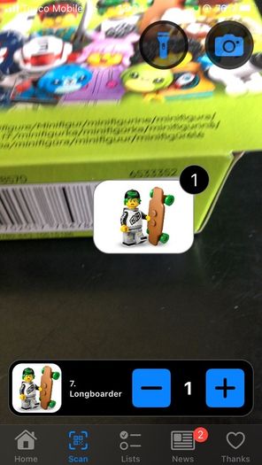 Lego Longboarder 71048 Series 27 Minifigure CMF