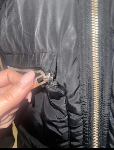 Black Padded Coat