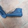 Ecco Navy Soft Leather Laced Boots S42 Image 3