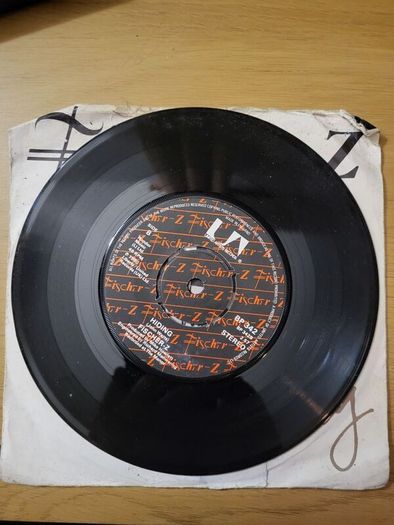 Fischer Z So Long 7 inch Single United Artists 1980