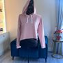 Ladies Pink Cropped Hoodie from Jacks Wills. Size UK 10 / EU 38 Image 4