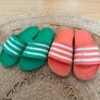 adidas flip flop / aqua slides size 5 Image 3