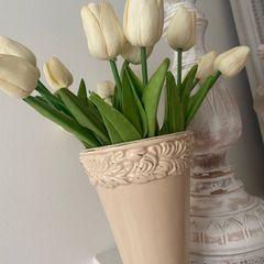 ShabbyChic Vase and Flowers