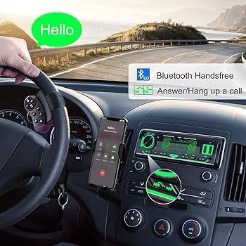 NEW SALE | Car Radio Bluetooth 5.0 Hands-free1 Din Universal Built-in Microphone