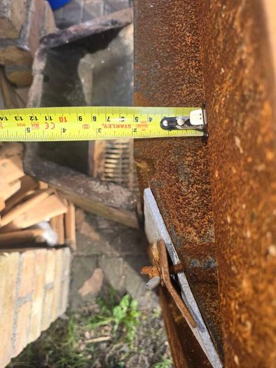 Antique Cast Iron Fireplace Surround