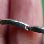 Vintage 925 Sterling Silver Bracelet length 9" - 7,5g Image 8