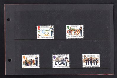1983 Guernsey Centenary of The Boy's Brigade Commemorative Stamps Presentation Pack