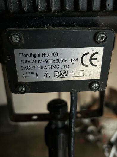 Work Light with Adjustable Tripod Stand