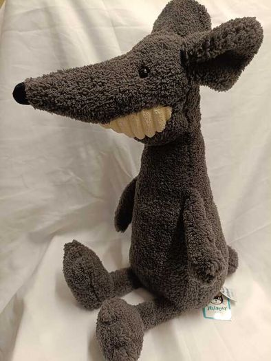 Jellycat TOOTHY RAT New With Tags Soft Plush Toy RETIRED Rare & Hard to find