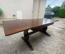 Genuine Vintage Ercol Model 434 Old Colonial Extending Dining Table