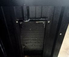 Metal Dog house insulated
