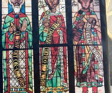 stained glass book.