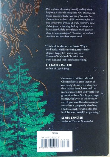 Michael Christie [2019] Greenwood [1st Edition Autographed]
