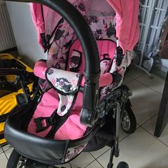 Pink pram