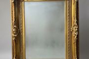 Large Gilt Double Frame Mirror.