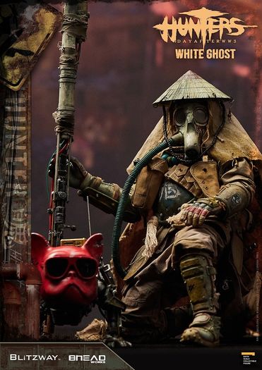 blitzway white ghost 1/6 not hot toys