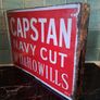 Rare Will's early doublesided enamel sign, flanged Image 3