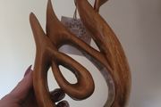 Handmade Wooden Swan Ornament