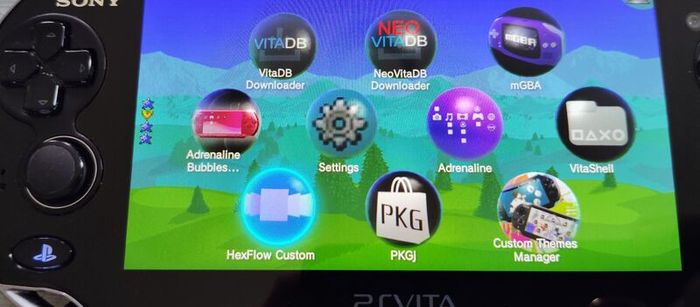 Psvita 1004 Oled Modded Henkaku 128gb Original Charger Excellent