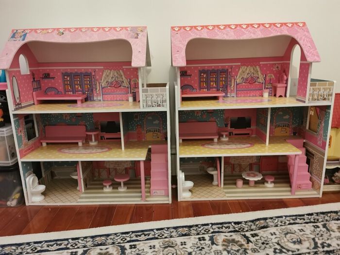 Large Wooden Dolls House