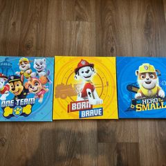 Paw patrol canvas pictures