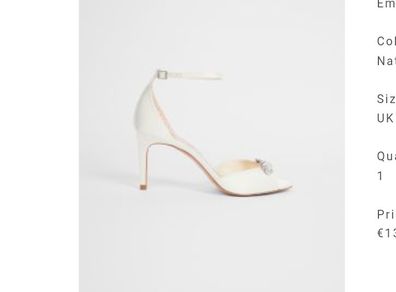 Ted Baker Bridal heels