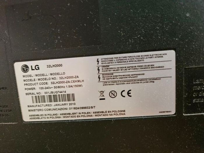 32 inch lg tv