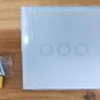 3 x Glass Modern Tempred  Touch Light Switch Image 2