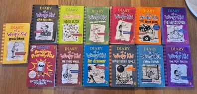 diary of a wimpy kid book bundle