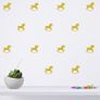 Rocking Horse Wall Decals, Kids Wall Art, Rocking Horses Wall Stickers, Rocking Horses Pattern, Vinyl Decal Set, Nursery Decals, Nursery Decor, Baby room decals Image 3