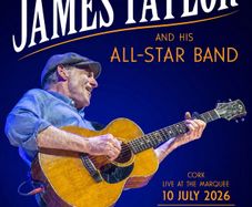 1 ticket for James Taylor & His All-Star Band at Live At The Marquee, Cork