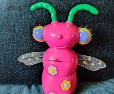 Shimmer light up talking bug flip phone