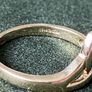 celtic  ring 9ct solid gold Image 3