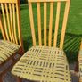 4 Wooden Dining Chairs Image 4