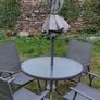 Home Garden Furniture Set Table, 4 Chairs & Parasol 100.00 Image 2