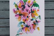 Original Watercolour Floral Painting
