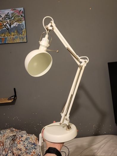 Ikea Forsa Work desk lamp white