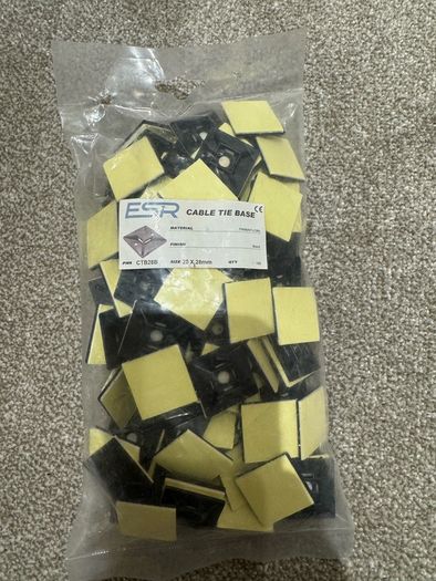 Cable Tie Base 100pcs