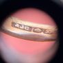 Vintage 9ct Gold Red Garnet Ring Image 4