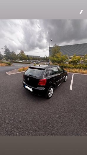 Black VW Polo 1.2L 2012