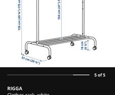 clothes rail IKEA