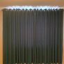 Teal crushed velvet curtains Image 2