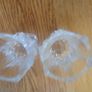 Crystal Small Vases x 2 for Sale Image 3