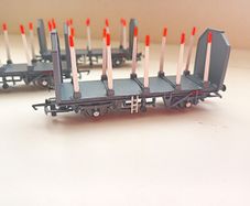 Model  Railway Br. Ota  Timber Wagons