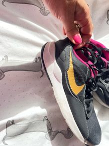Girls Nike Black runners - as new