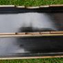 Antique Oriental Lacquered Hand Painted Box  Library Desk Bedroom Romantic Jewelry Box Trinkets 13,5" X 3,5" X 2" Image 9