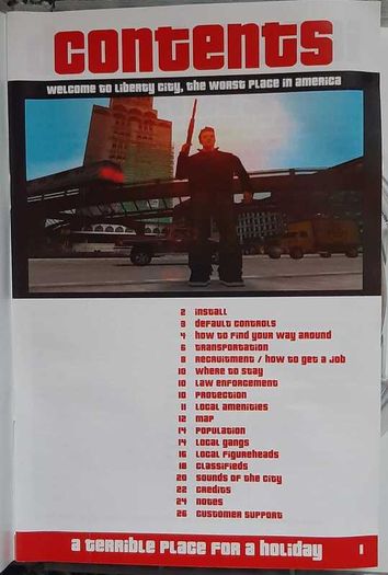 Grand Theft Auto III PC CIB  Discs, Manual & Original Map Poster